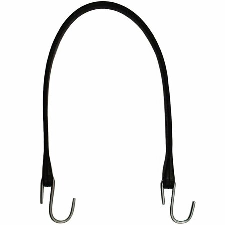 AFTERMARKET 21" Rubber Tarp Strap Heavy Duty w/ Hooks Natural Stretch Bungee Cord OTK20-0289